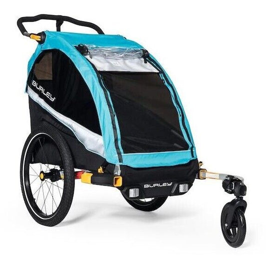 Burley D´Lite X Single Bike Trailer for 1 Kid - aqua