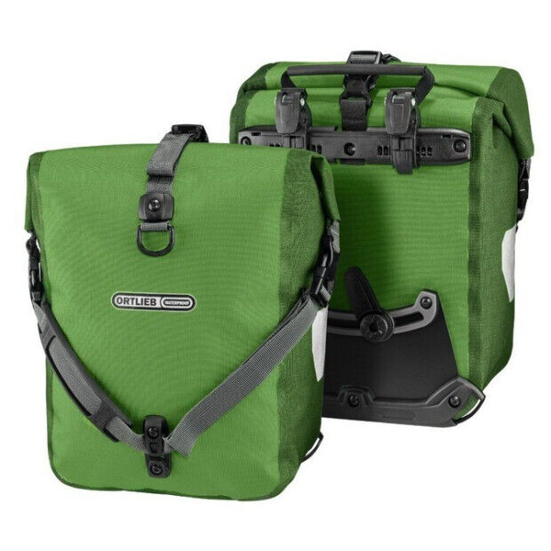 Pair of Ortlieb Sport-Roller Plus Bike Panniers Green