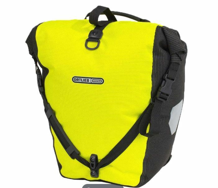 ORTLIEB HIGH VISIBILITY ROLLER REAR PANNIER - SINGLE BAG