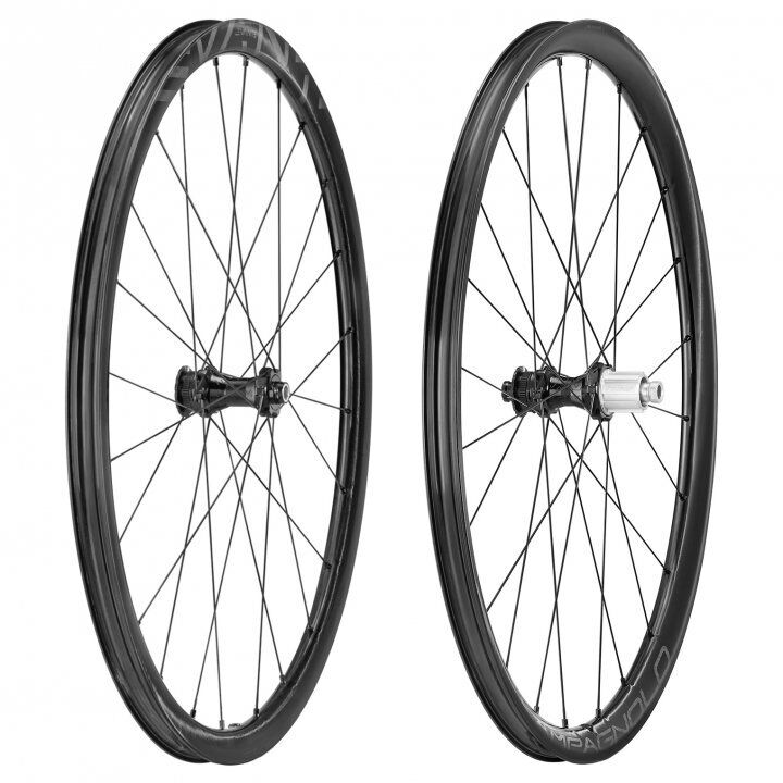 Campagnolo Levante DB Wheelset - 28" - Carbon - 2-Way Fit